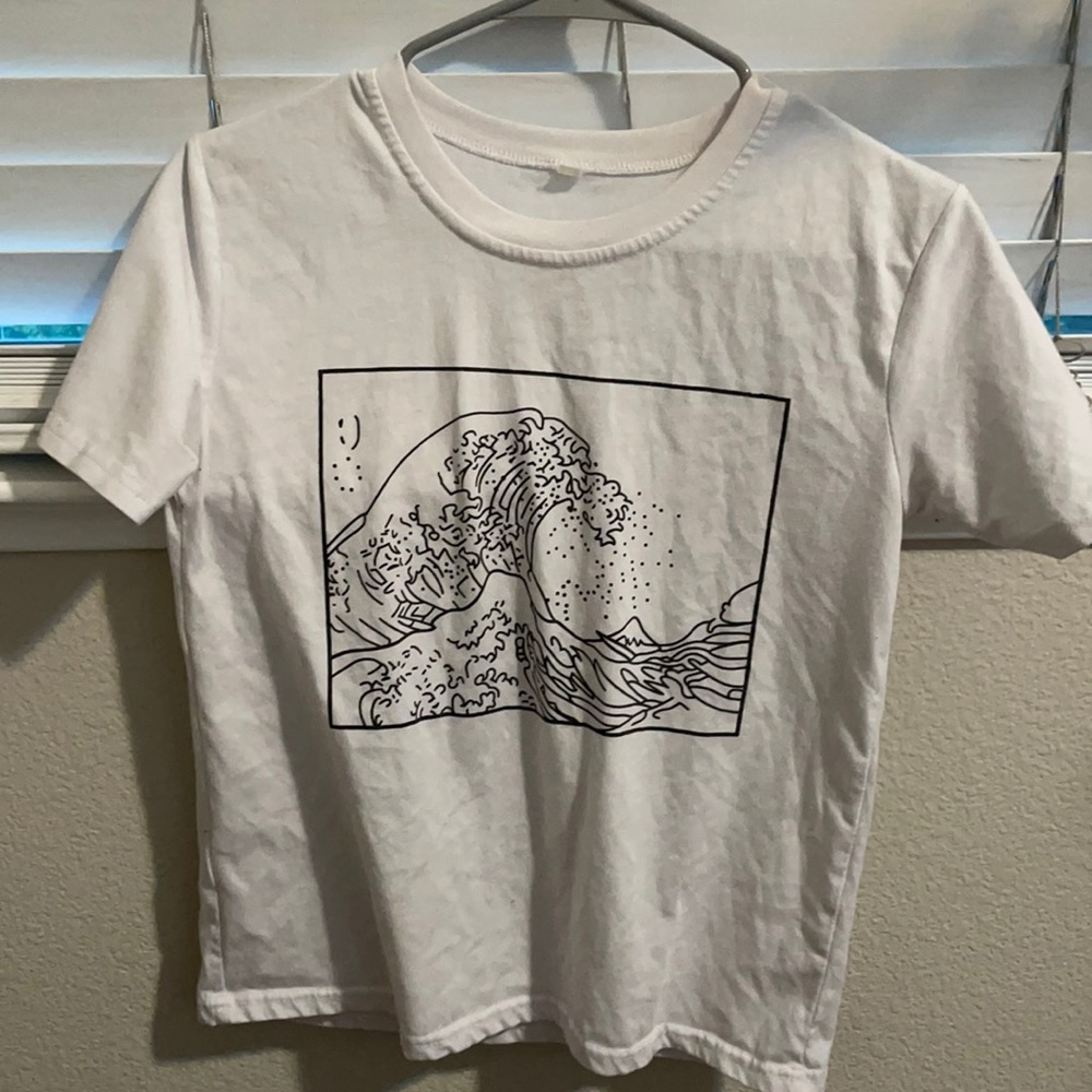 Wave tshirt